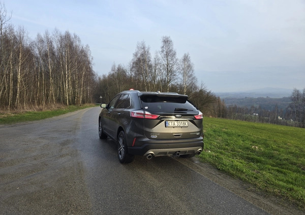Ford EDGE cena 99000 przebieg: 85500, rok produkcji 2019 z Ciechanów małe 79